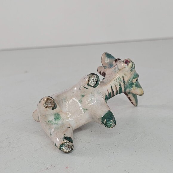 Vintage Gambone Style Handmade Goat Figurine Rustic Collectible Animal Sculpture - Picture 6 of 8